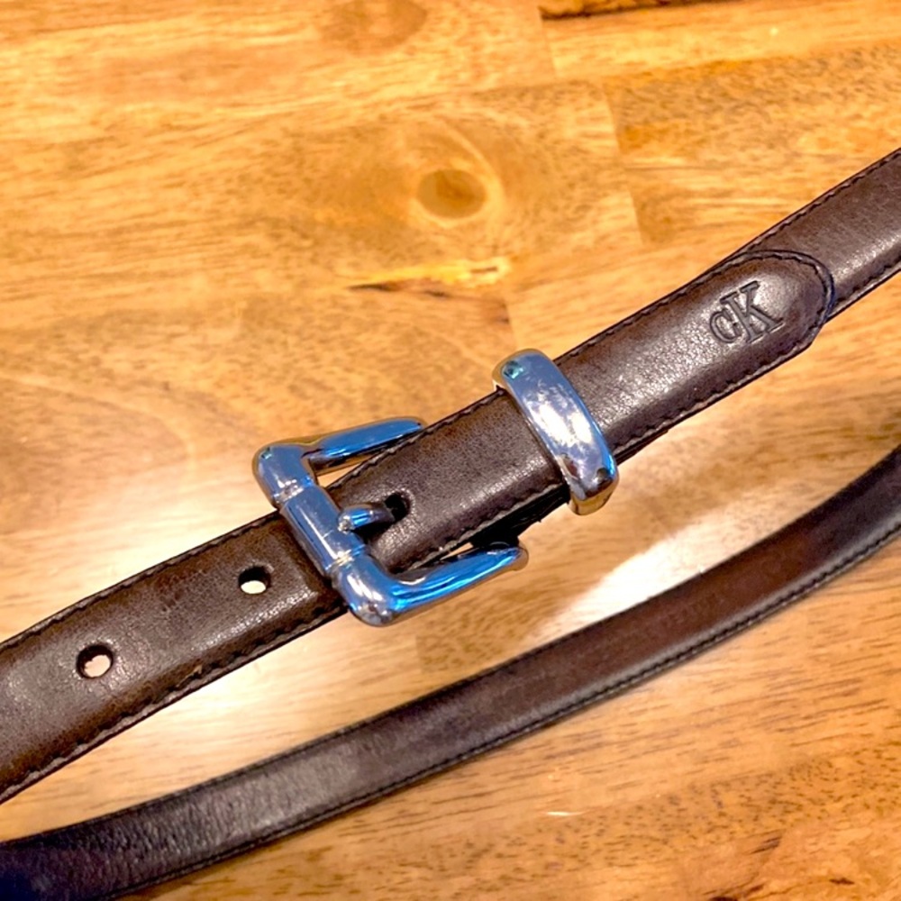 Calvin Klein CK Leather belt